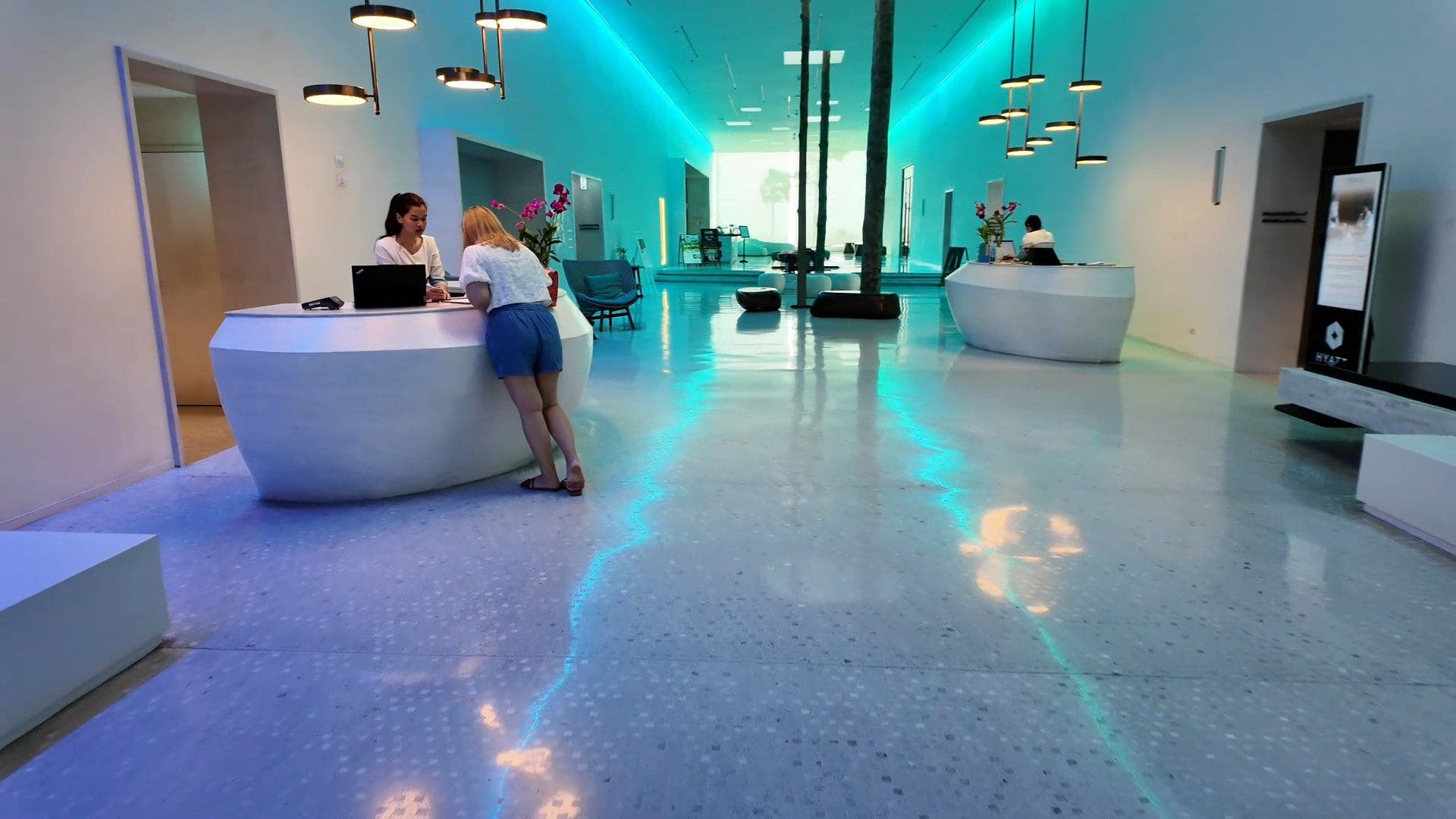 Hyatt Regency Reception Koh Samui