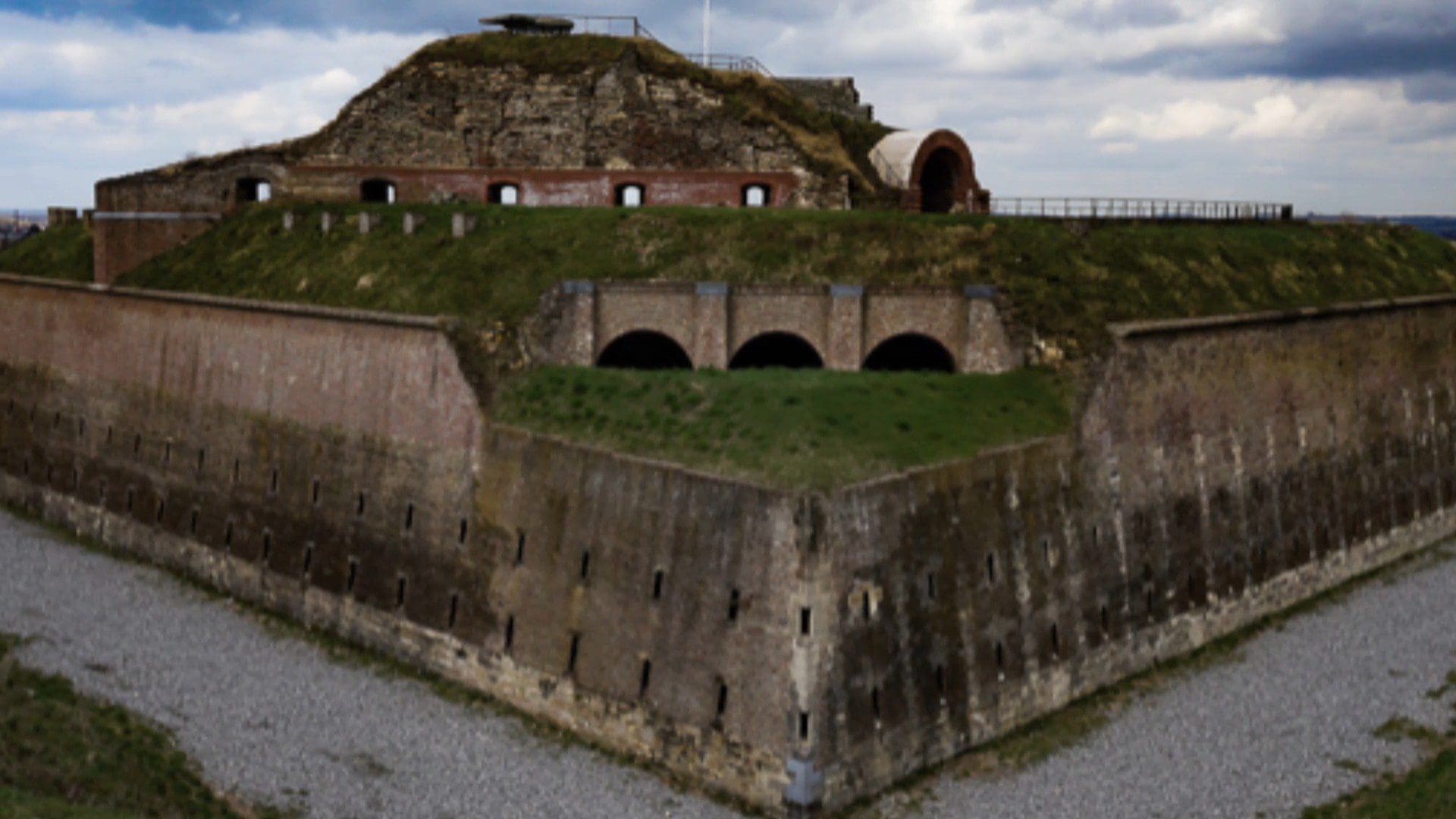 Mount Saint Peter view near Maastricht