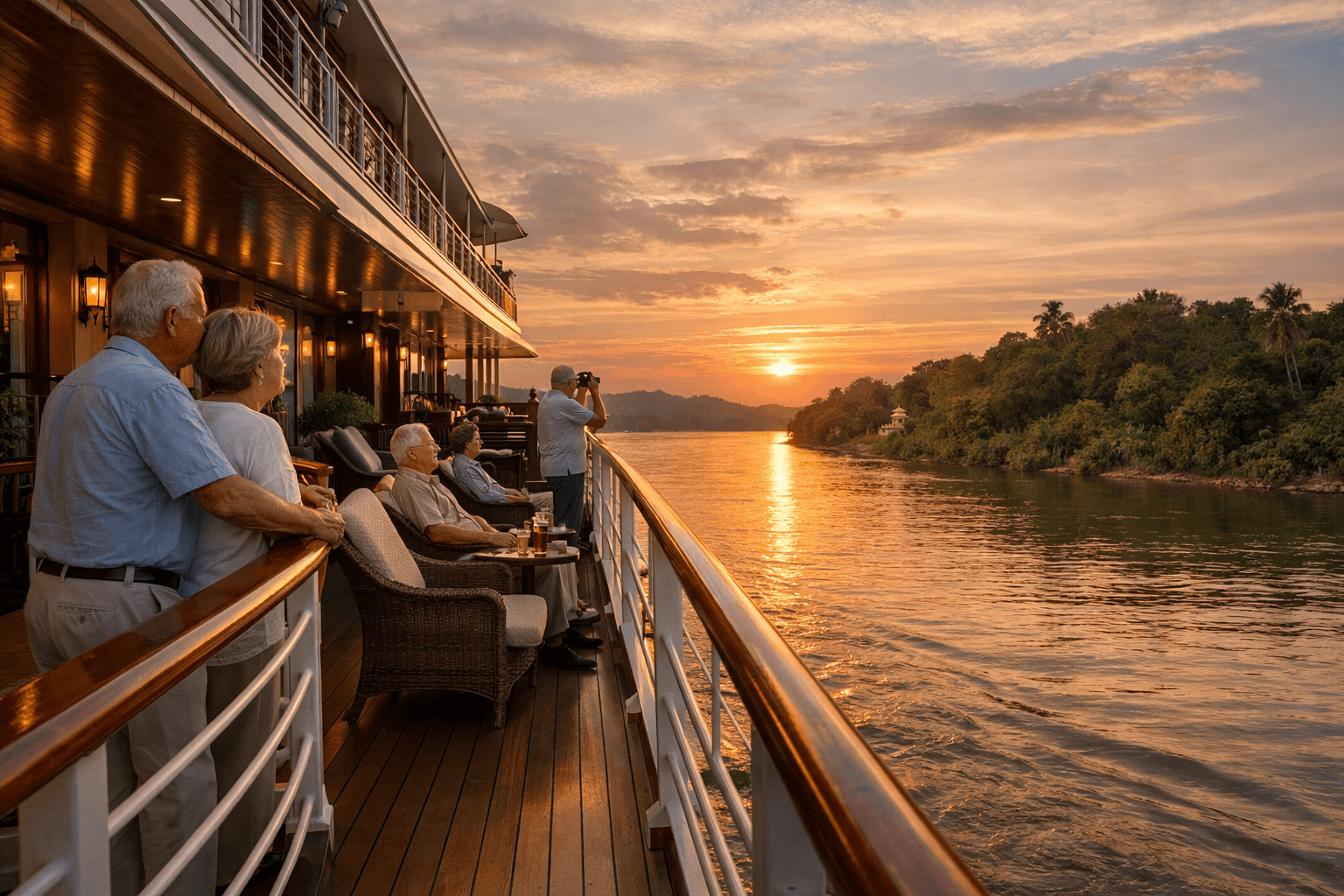 solo seniors Mekong cruise