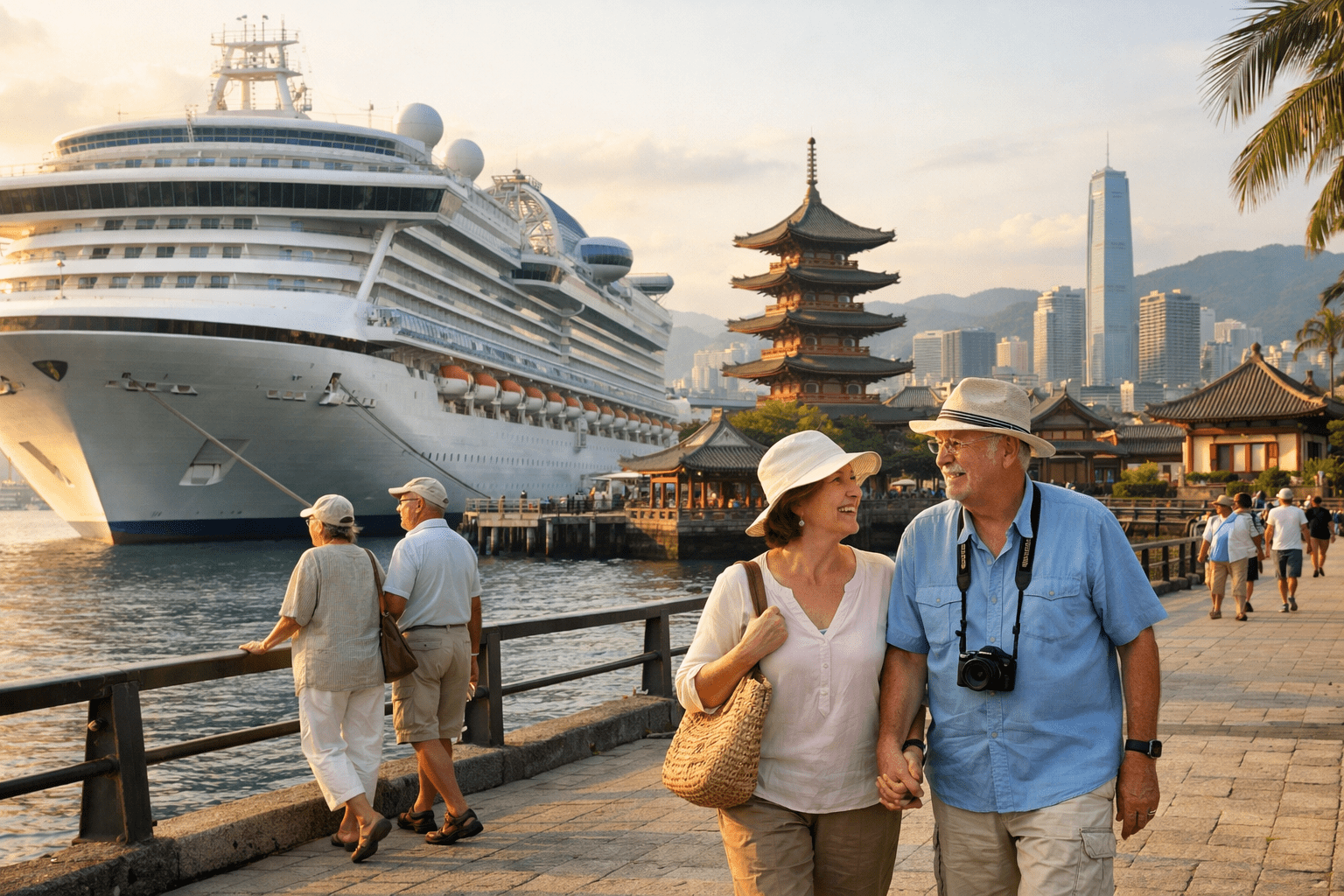 Asia Cruise Variety Scene