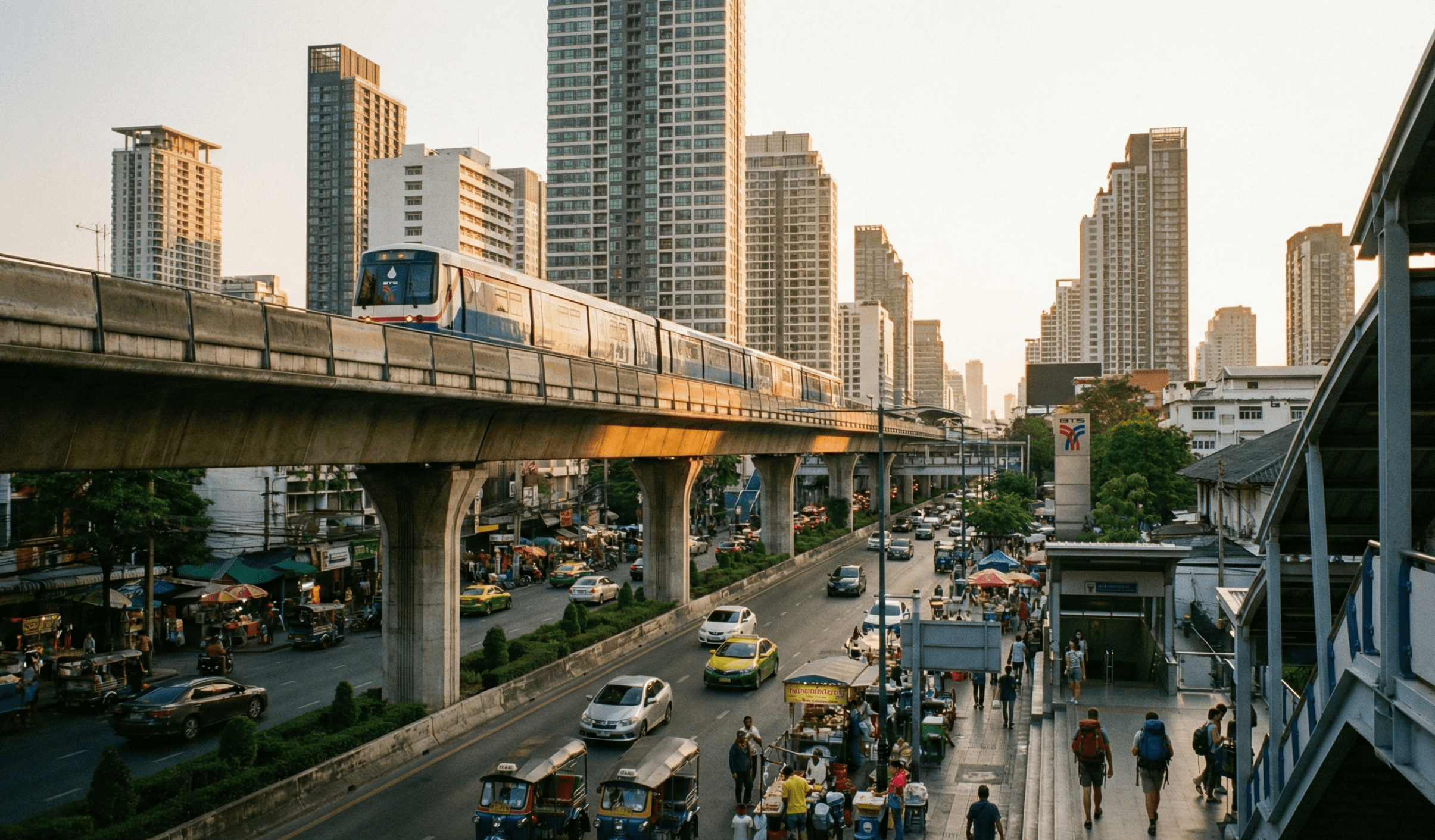 Bangkok Transport Scene