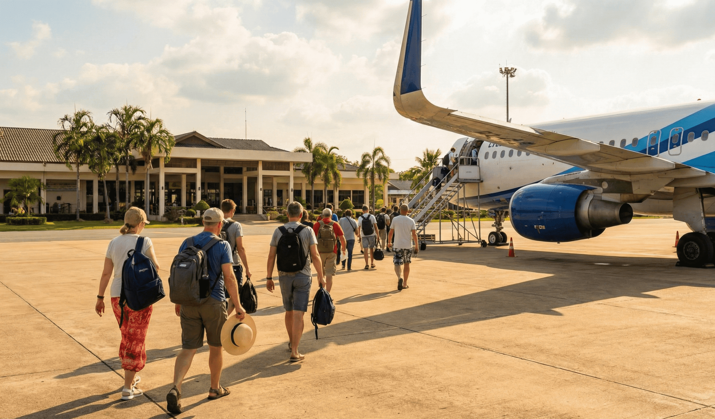 getting around thailand by plane