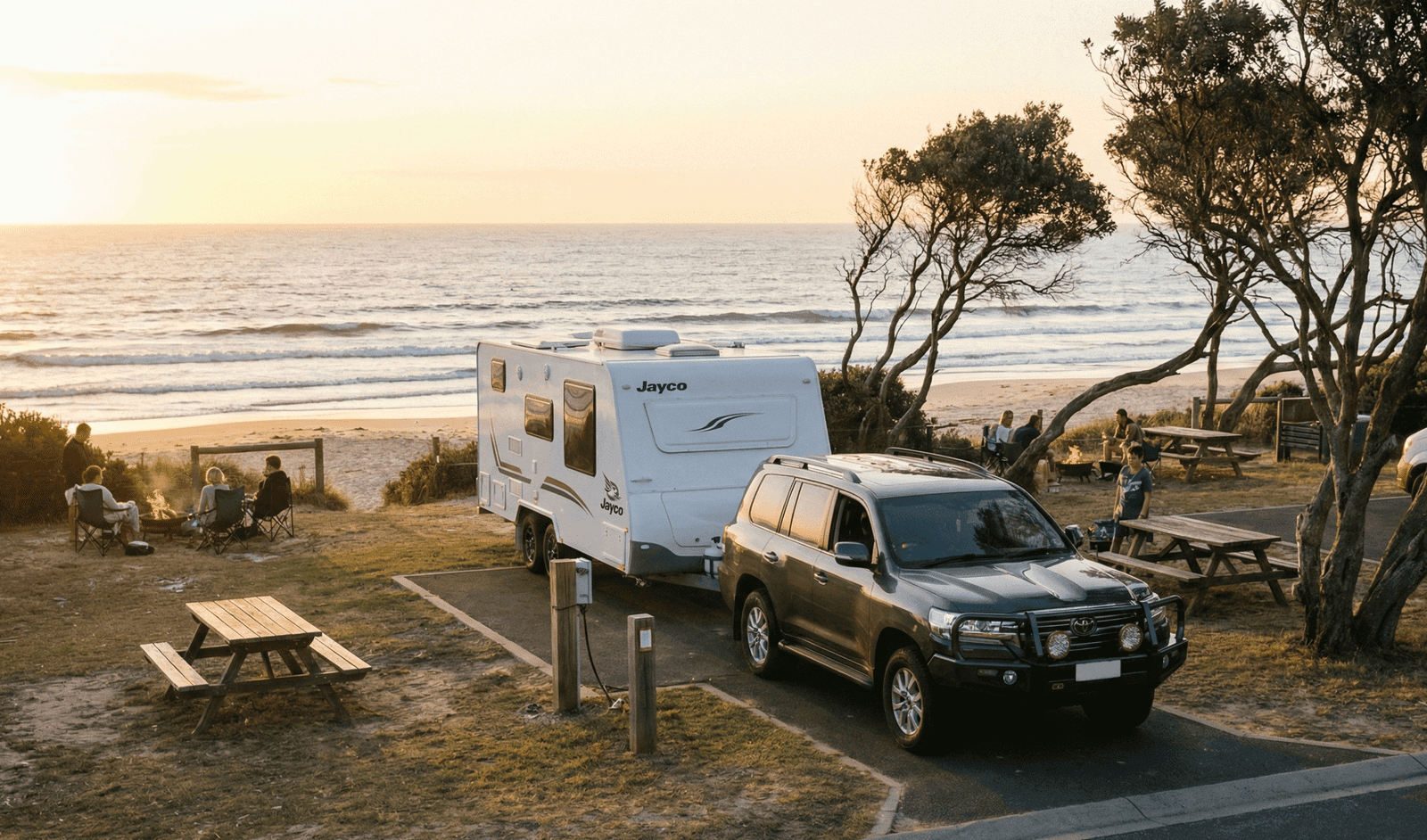 hiring a caravan in australia