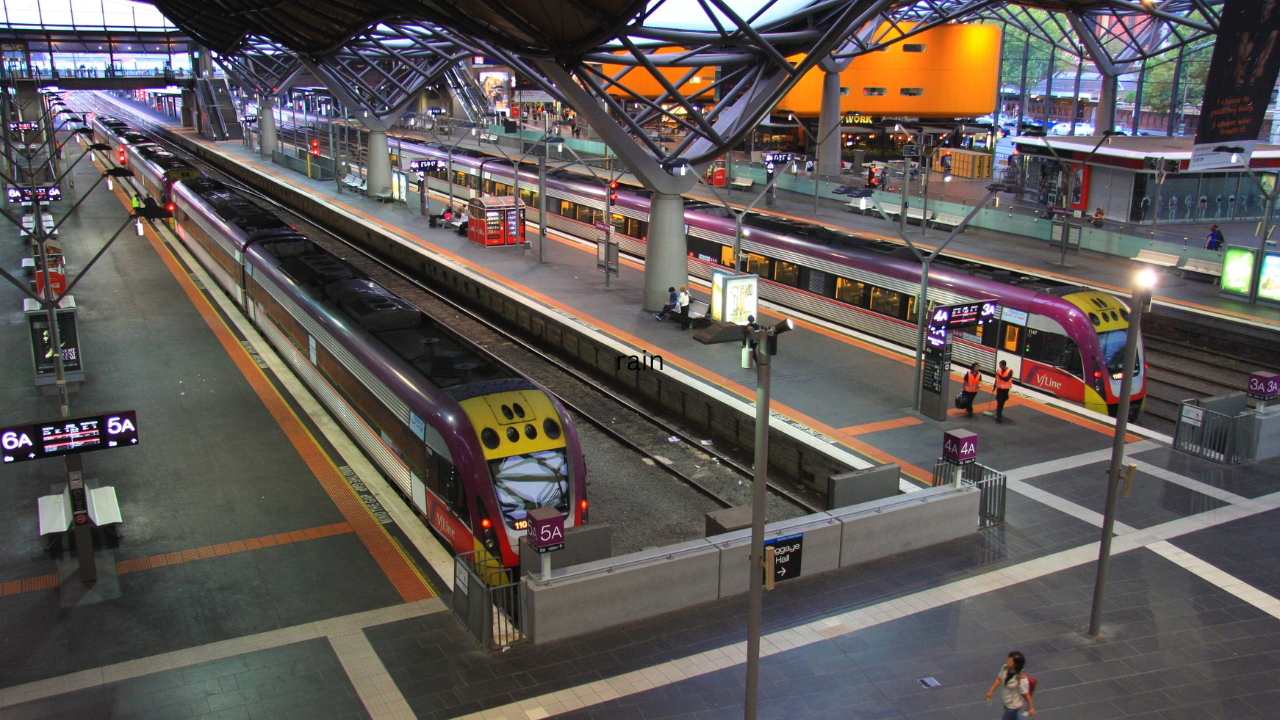 interstate trains in Melbourne australia