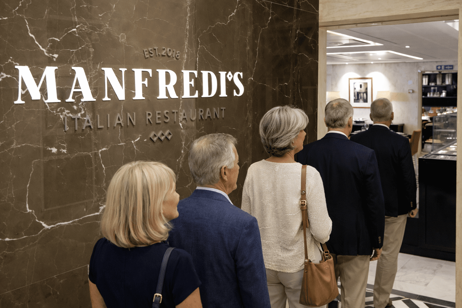 Manfredi's restaurant on Viking