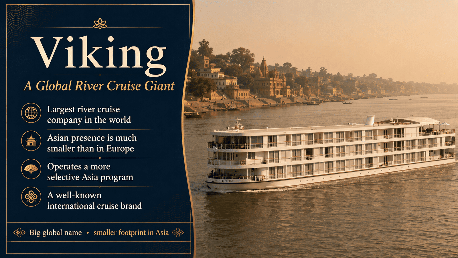 Viking Asian river cruises