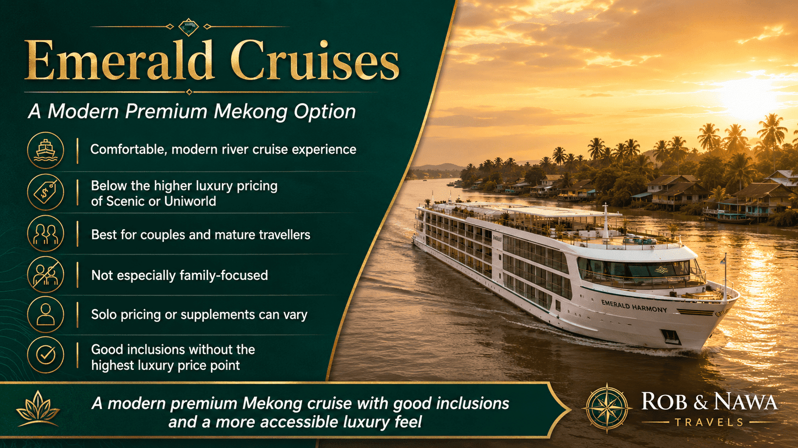 Emerald Asian river cruises