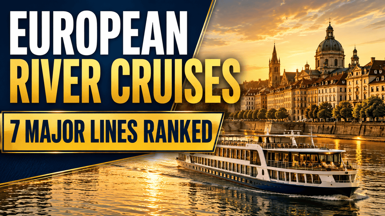 European river cruise lines ranked